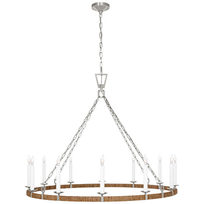 Chapman & Myers - CHC5874PN/NRT - Natural Rattan / Polished Nickel