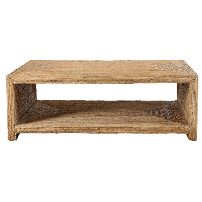 Uttermost - 25220 - Coffee Table - Rora - Natural Woven Banana