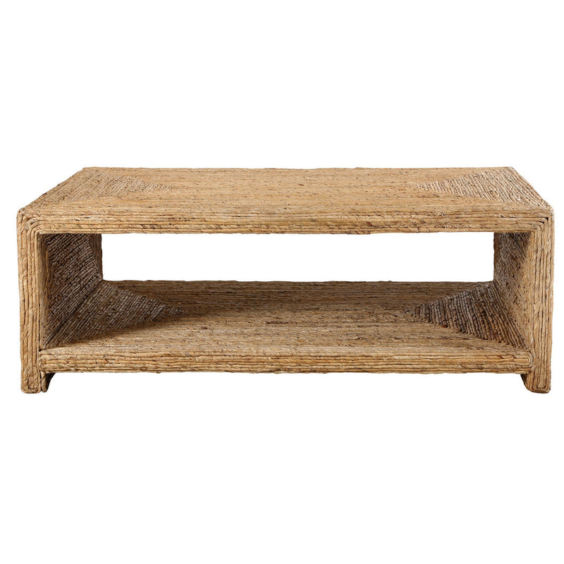 Uttermost - 25220 - Coffee Table - Rora - Natural Woven Banana