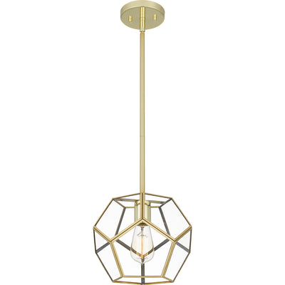 Quoizel - QPP5593B - One Light Mini Pendant - Quoizel Piccolo Pendant - Polished Brass