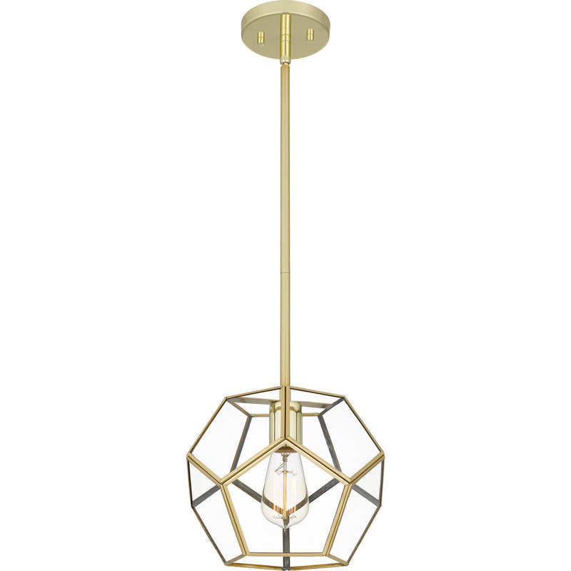 Quoizel - QPP5593B - One Light Mini Pendant - Quoizel Piccolo Pendant - Polished Brass