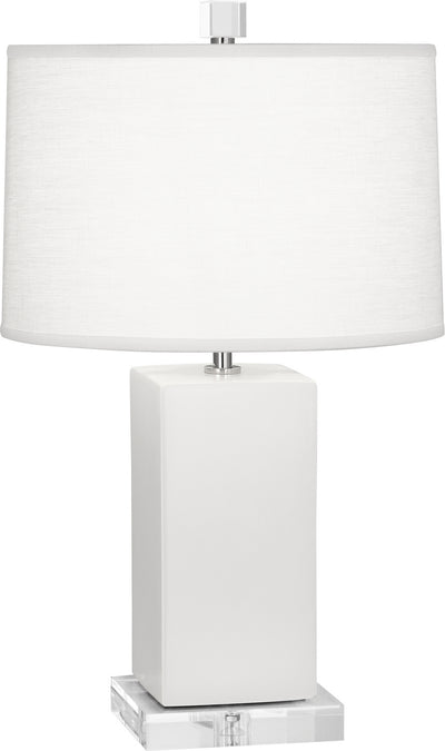 Robert Abbey - MLY90 - One Light Accent Lamp - Harvey - Matte Lily Glazed Ceramic