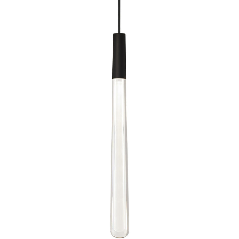 Visual Comfort Modern - 700TRSPPYLC1RB-LED930 - Nightshade Black