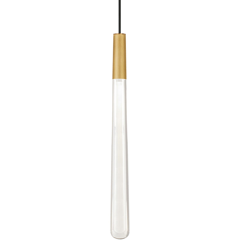 Visual Comfort Modern - 700TRSPPYLC1RNB-LED930 - Natural Brass