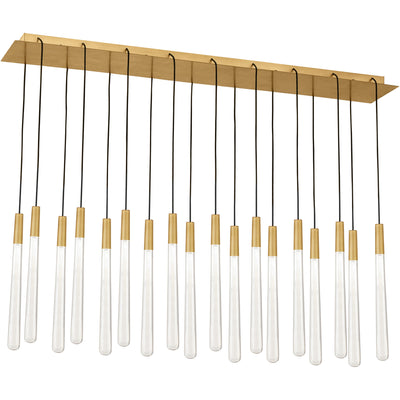 Visual Comfort Modern - 700TRSPPYLC18TNB-LED277 - Natural Brass