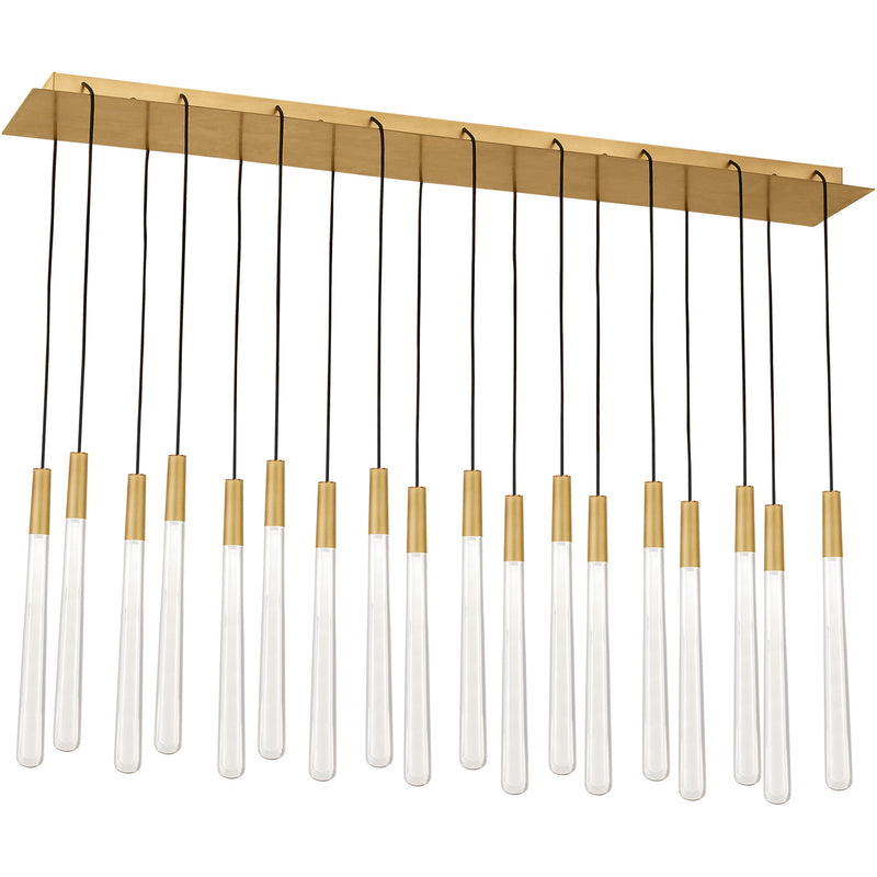 Visual Comfort Modern - 700TRSPPYLC18TNB-LED277 - Natural Brass