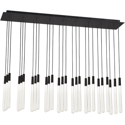 Visual Comfort Modern - 700TRSPPYLC27TB-LED120 - Nightshade Black