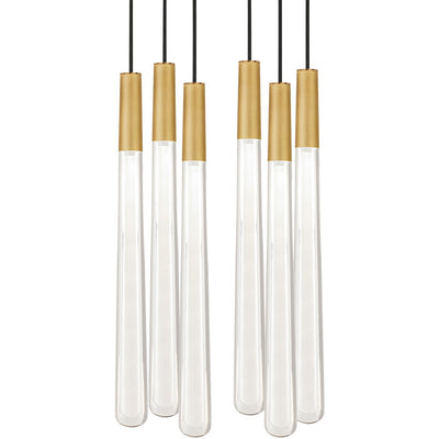 Visual Comfort Modern - 700TRSPPYLC6RNB-LED930 - Natural Brass