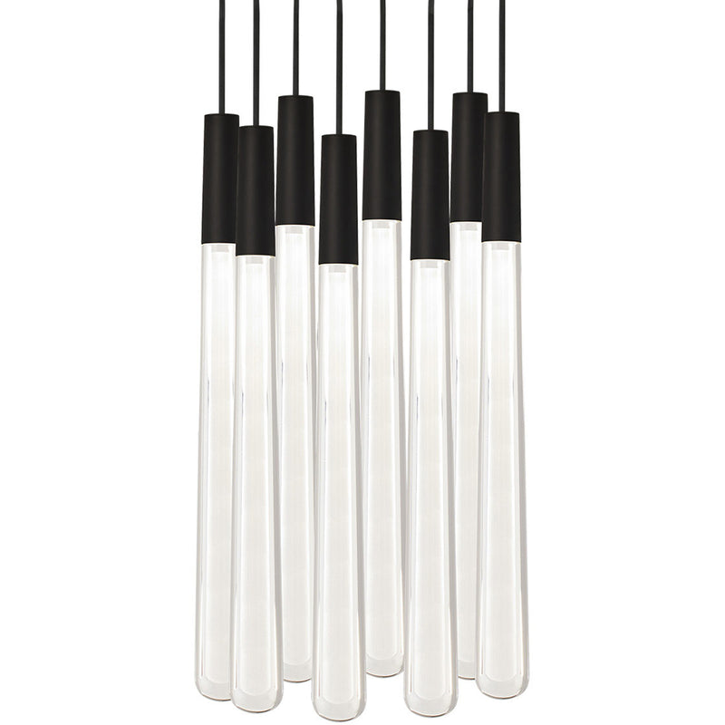 Visual Comfort Modern - 700TRSPPYLC8RB-LED930 - Nightshade Black