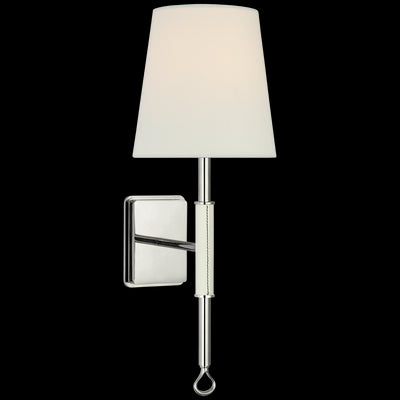 Amber Lewis - AL2005PN/PAR-L - Polished Nickel / Parchment Leather