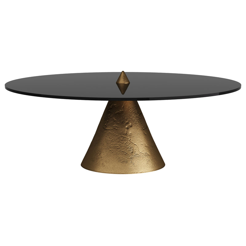 Arteriors-Aria Coffee Table-Antique Brass