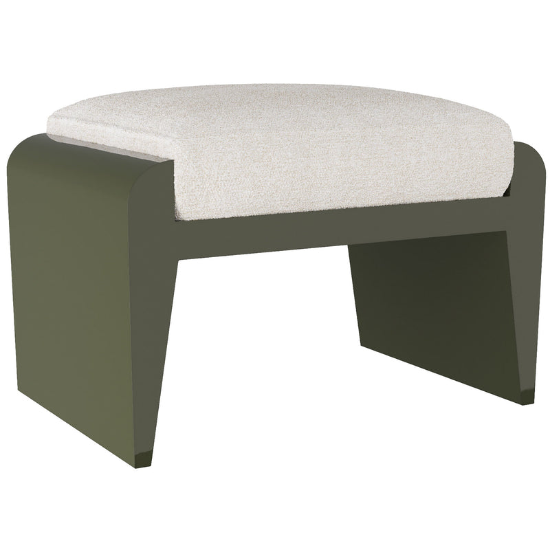 Arteriors-Alanna Ottoman-Moss