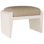 Arteriors-Alanna Ottoman-Ivory