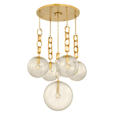 Corbett Lighting-374-38-VB-Vintage Brass
