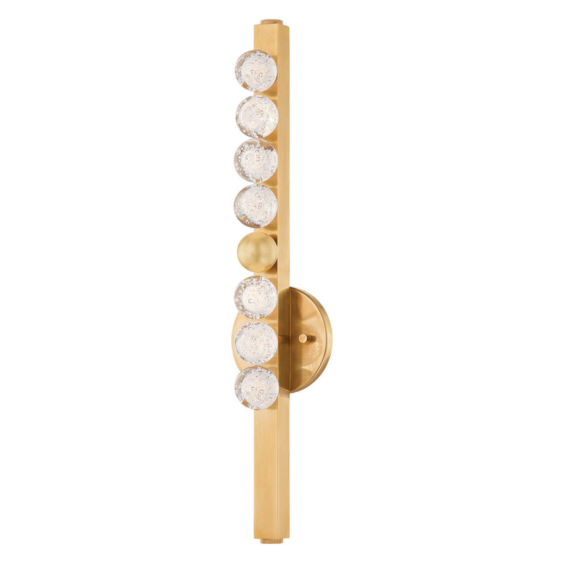 Corbett Lighting-382-01-VB-Vintage Brass