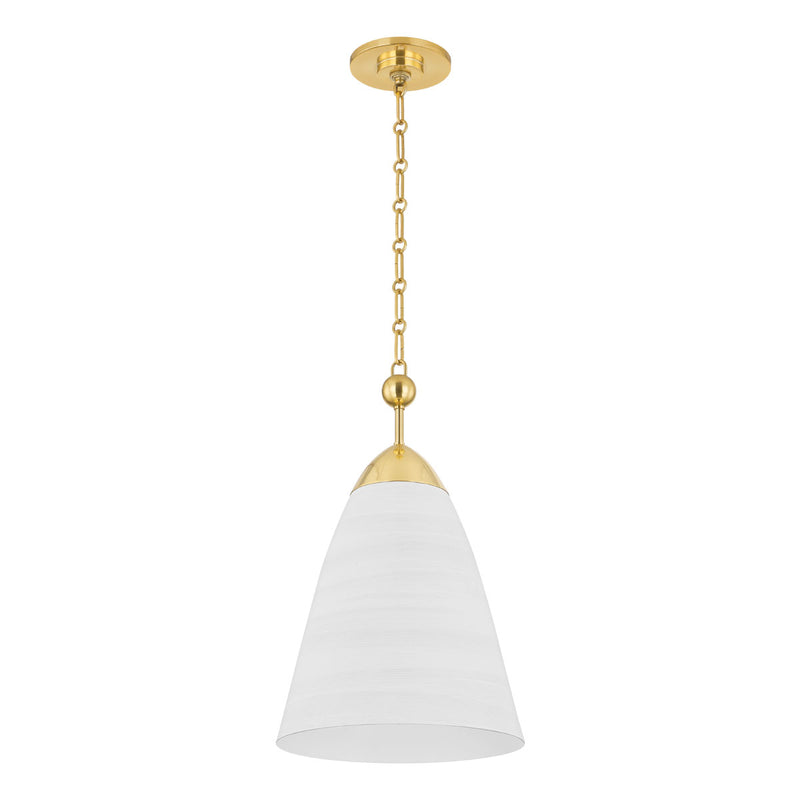 Hudson Valley Lighting - BKO1500-AGB/WP - Aged Brass