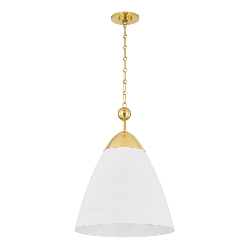 Hudson Valley Lighting - BKO1501-AGB/WP - Aged Brass