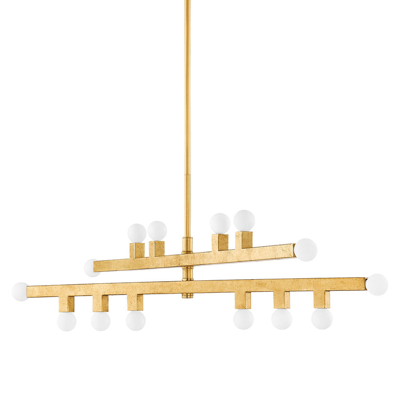 Mitzi - H823914-VGL - Vintage Gold Leaf