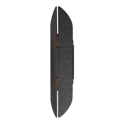 ET2 - E30146-BKAB - LED Outdoor Wall Sconce - Tectonic - Black / Antique Brass