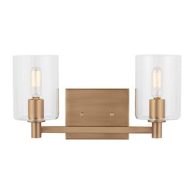 Visual Comfort Studio - 4464202-848 - Two Light Bath Vanity - Fullton - Satin Brass