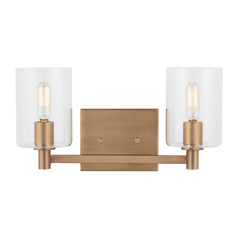 Visual Comfort Studio - 4464202EN-848 - LED Bath Wall Sconce - Fullton - Satin Brass