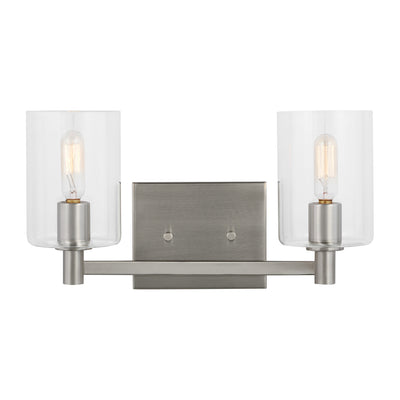 Visual Comfort Studio - 4464202EN-962 - LED Bath Wall Sconce - Fullton - Brushed Nickel