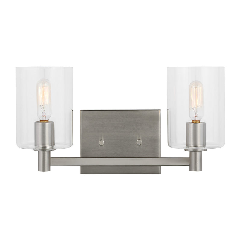Visual Comfort Studio - 4464202EN-962 - LED Bath Wall Sconce - Fullton - Brushed Nickel