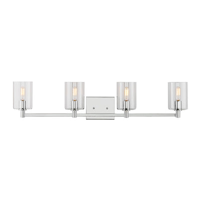 Visual Comfort Studio - 4464204-05 - Four Light Bath Vanity - Fullton - Chrome
