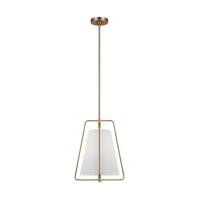Visual Comfort Studio - 6507401-848 - One Light Pendant - Allis - Satin Brass