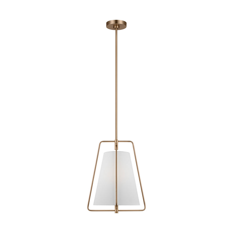 Visual Comfort Studio - 6507401-848 - One Light Pendant - Allis - Satin Brass