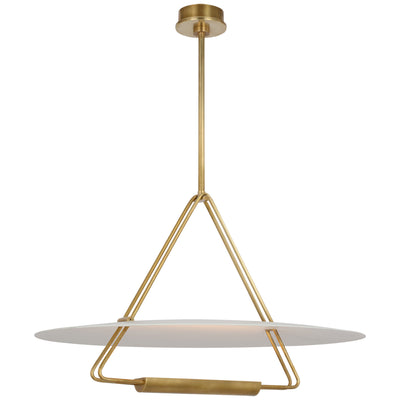 Kelly Wearstler - KW5105AB/WHT - Antique Burnished Brass / Matte White