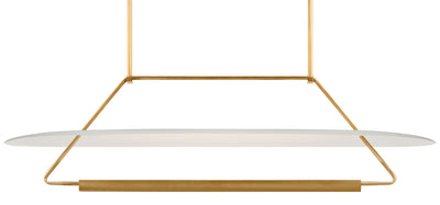 Kelly Wearstler - KW5107AB/WHT - Antique Burnished Brass / Matte White