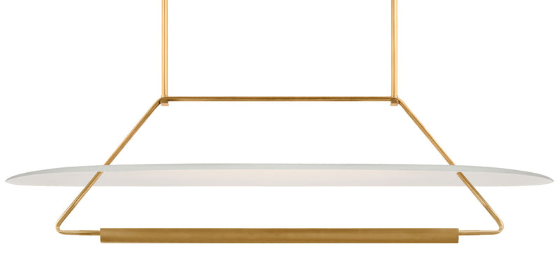 Kelly Wearstler - KW5107AB/WHT - Antique Burnished Brass / Matte White