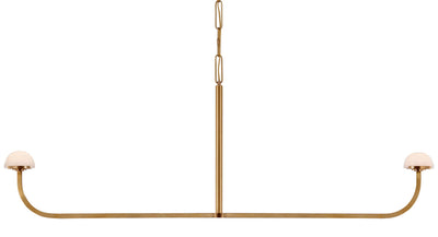 Kelly Wearstler - KW5625AB-ALB - Antique Burnished Brass / Matte White