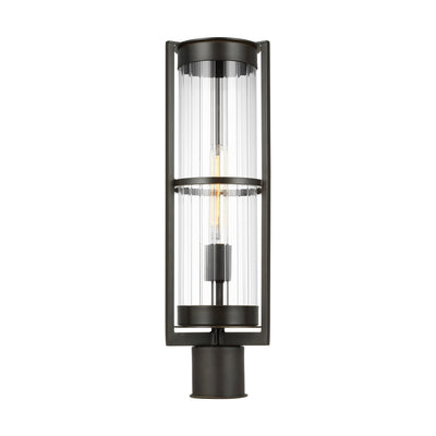 Visual Comfort Studio - 8226701-71 - One Light Outdoor Post Lantern - Alcona - Antique Bronze