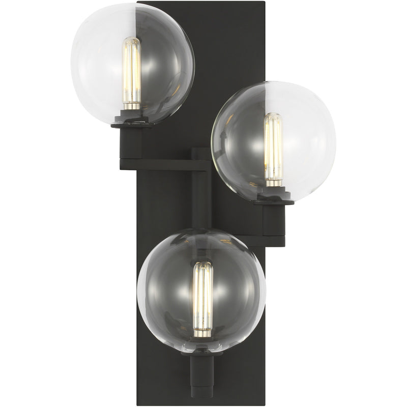 Visual Comfort Modern - 700WSGMBTCB - Nightshade Black