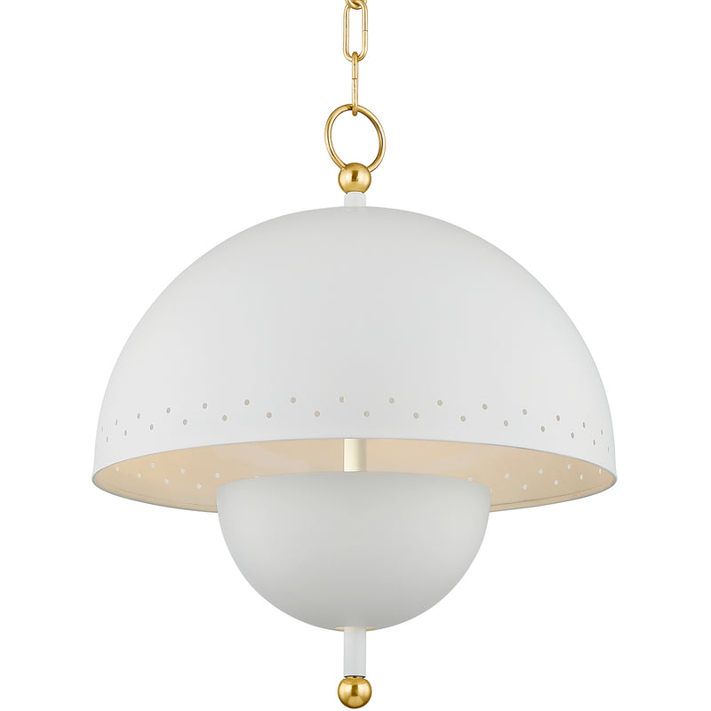 Mitzi - H885702-AGB/SWH - Aged Brass / Soft White