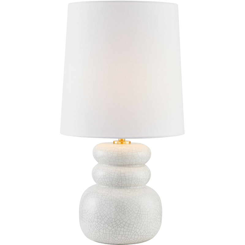 Mitzi - HL889201-AGB/CPC - Ceramic Peignoir Crackle