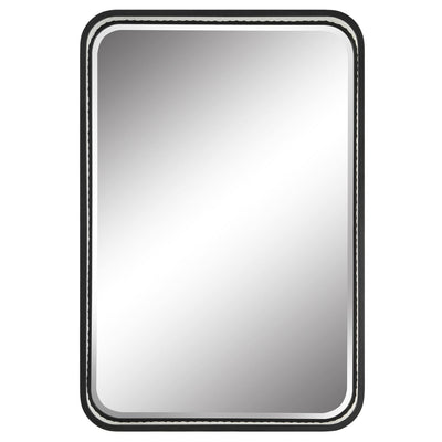 Uttermost - 09886 - Mirror - Santa - Satin Black
