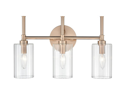 Millennium - 9923-MG - Three Light Vanity - Chastine - Modern Gold