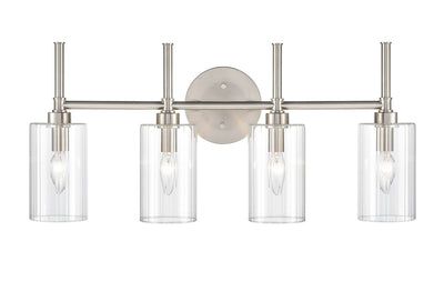 Millennium - 9924-BN - Four Light Vanity - Chastine - Brushed Nickel