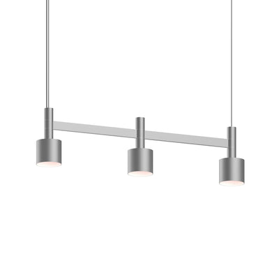 Sonneman - 1783.16-CYL - LED Linear Pendant - Systema Staccato - Bright Satin Aluminum