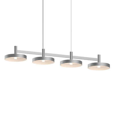 Sonneman - 1784.16-PAN - LED Linear Pendant - Systema Staccato - Bright Satin Aluminum