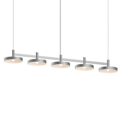 Sonneman - 1785.16-PAN - LED Linear Pendant - Systema Staccato - Bright Satin Aluminum