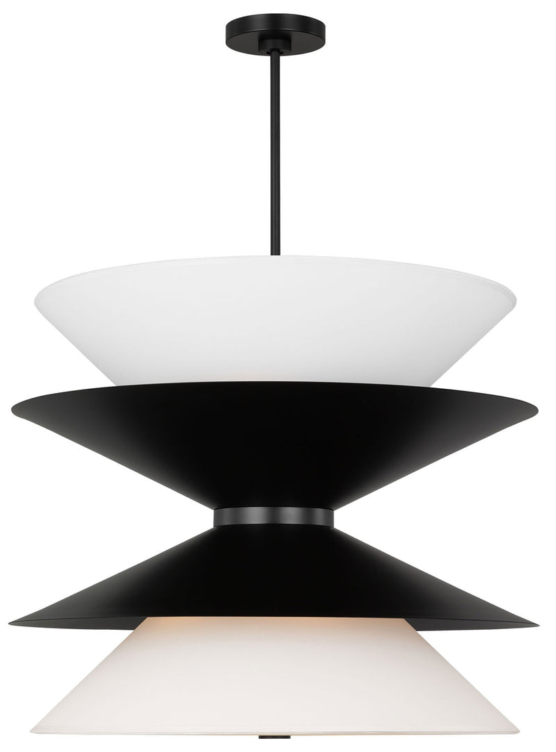 Visual Comfort Studio - LXP10212AI - 12 Light Pendant - Chambord - Aged Iron