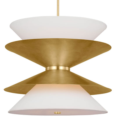 Visual Comfort Studio - LXP10212GD - 12 Light Pendant - Chambord - Gild