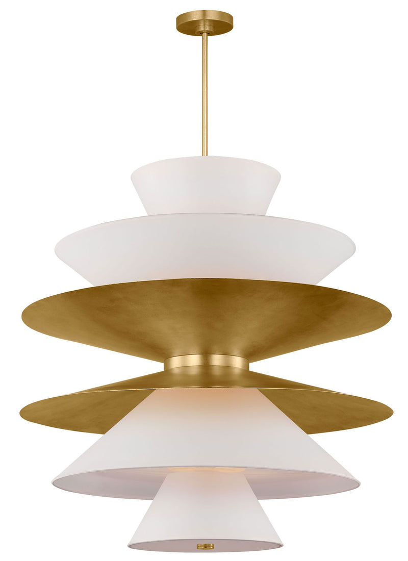 Visual Comfort Studio - LXP10316GD - 16 Light Pendant - Chambord - Gild