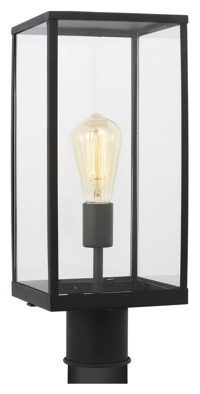 Visual Comfort Studio - DJO1041TXB - One Light Post Lantern - Howell - Textured Black