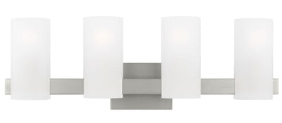 Visual Comfort Studio - DJV1104BS - Four Light Vanity - Rhode - Brushed Steel