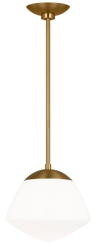 Visual Comfort Studio - EP1351BBS - One Light Pendant - Milne - Burnished Brass